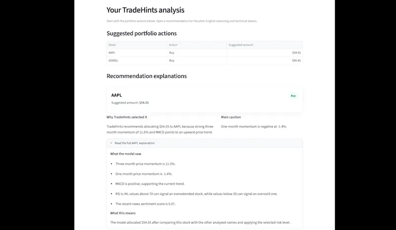 TradeHints screenshot 4