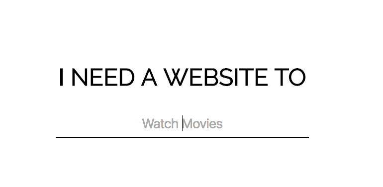 I need a website to... gallery image