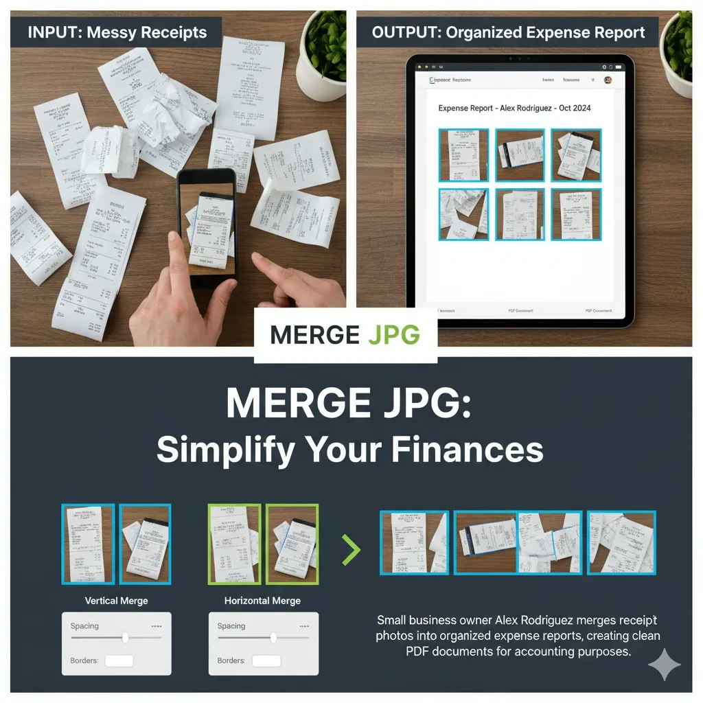 Média Fusionner JPG - Fusionner les images rapides, simples, gratuites, complètement privées en ligne. 10