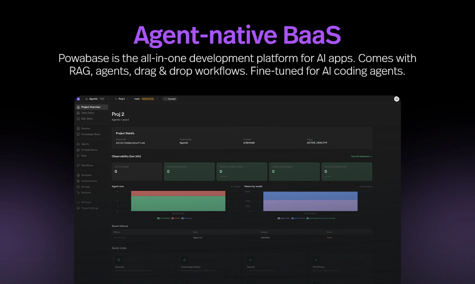 Powabase screenshot 2