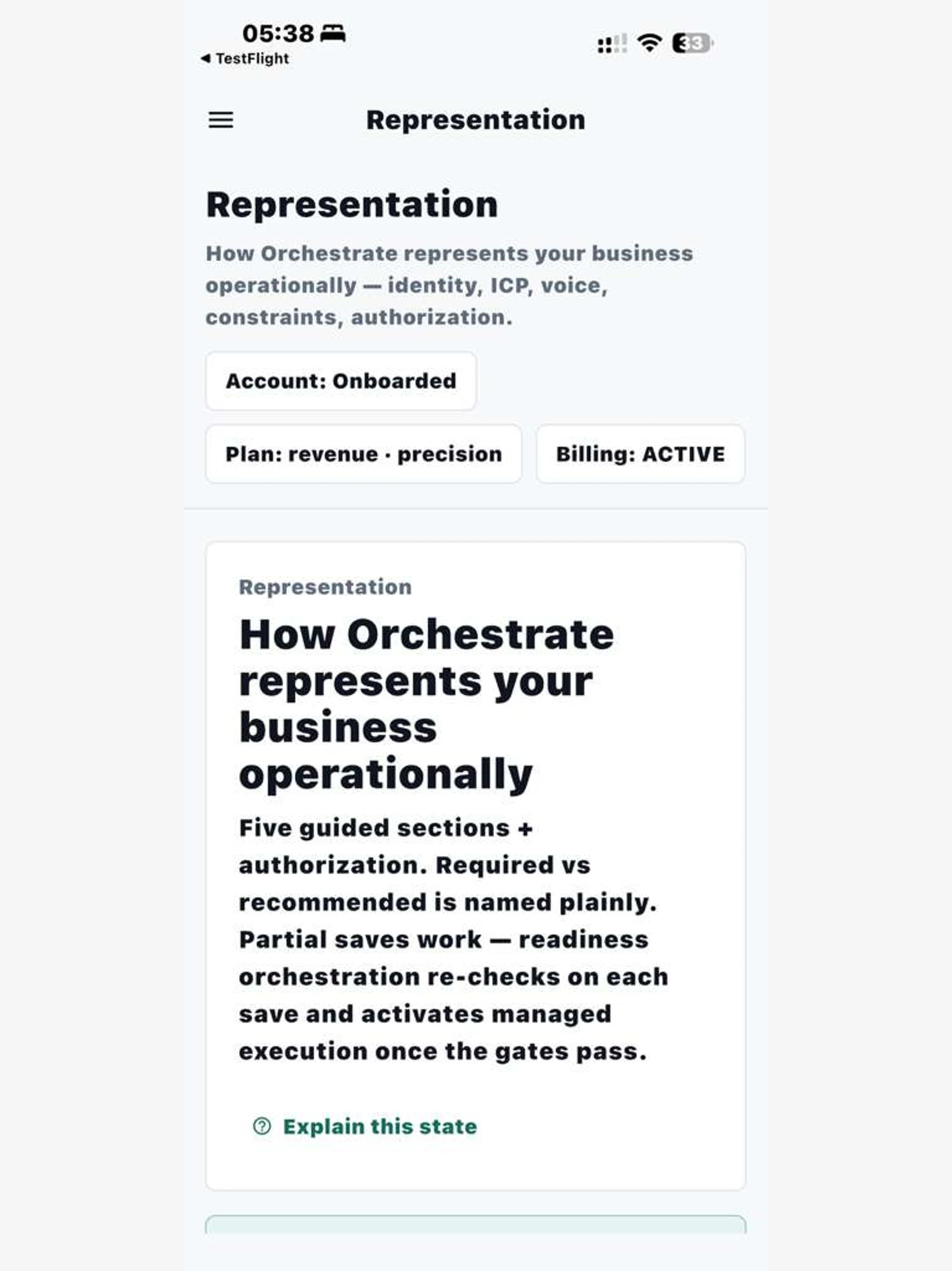 Orchestrate screenshot 4