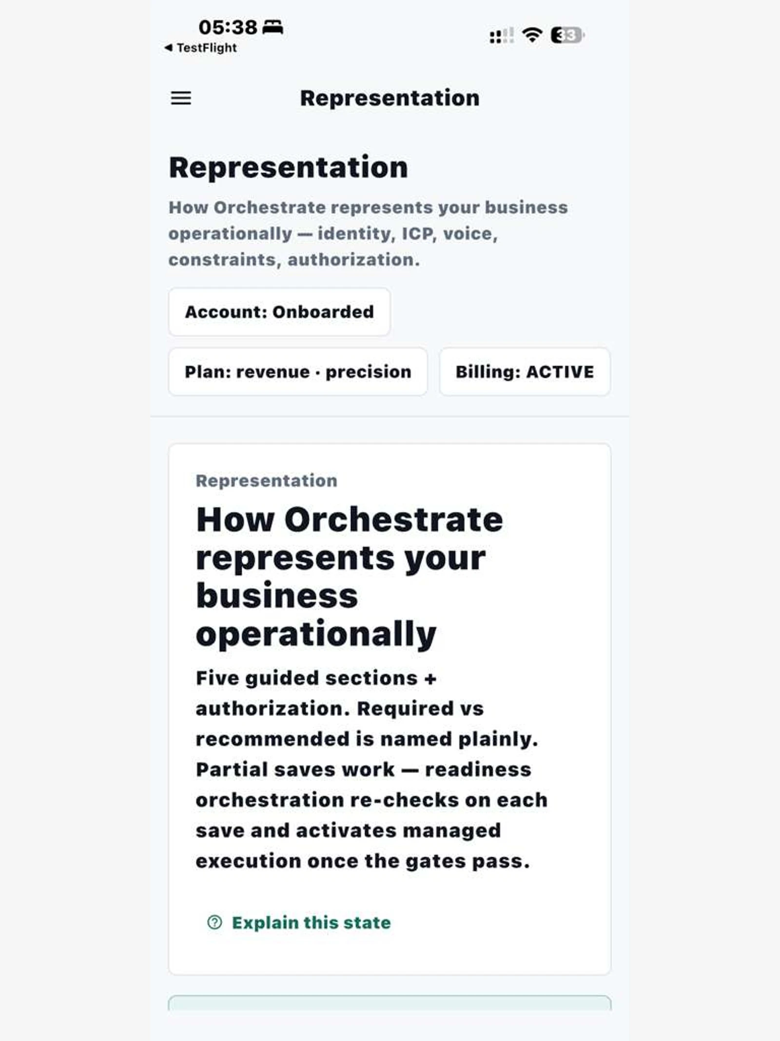Orchestrate screenshot 4