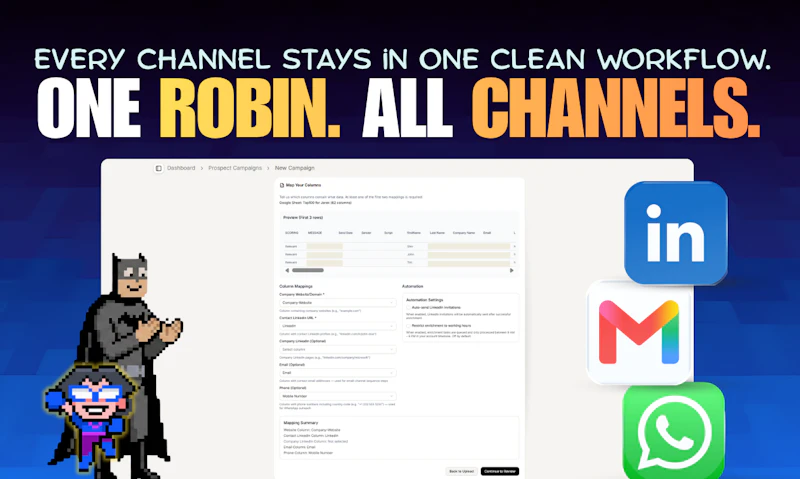 ReachRobin 2.0: Multi-Channel Outreach screenshot 8