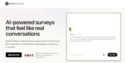 BetterFeedback gallery image