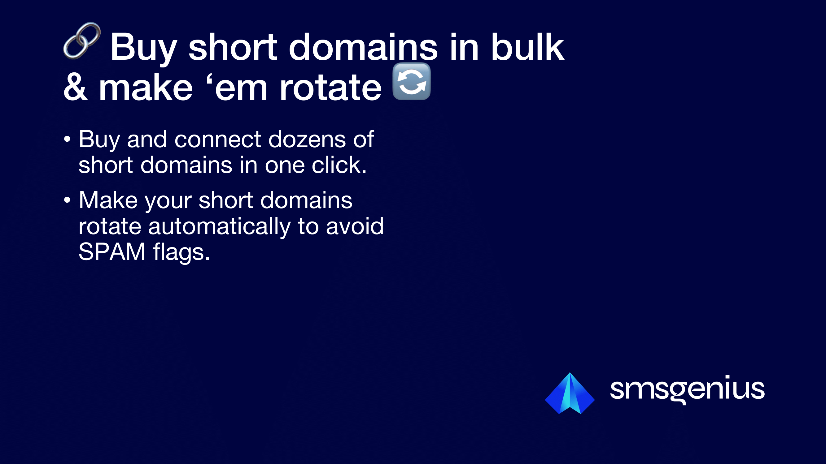 SmsGenius - Превратить SMS в прибыль: отслеживание, сегменты, A/B -тесты и медиа 9