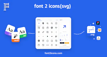 font2icons gallery image
