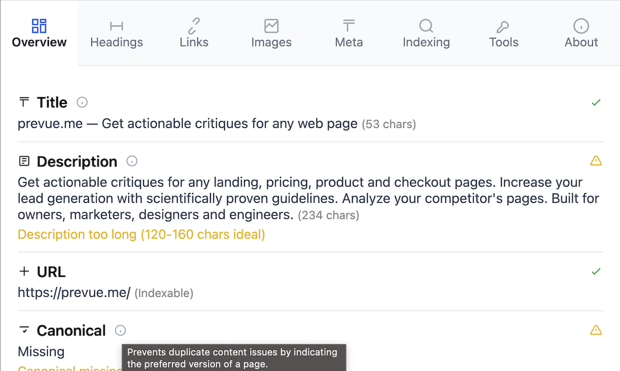 SEO審核員 - 開源技術SEO檢查器Chrome Extension media 4