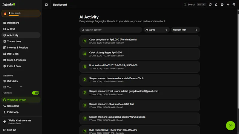 Dagangku AI screenshot 8