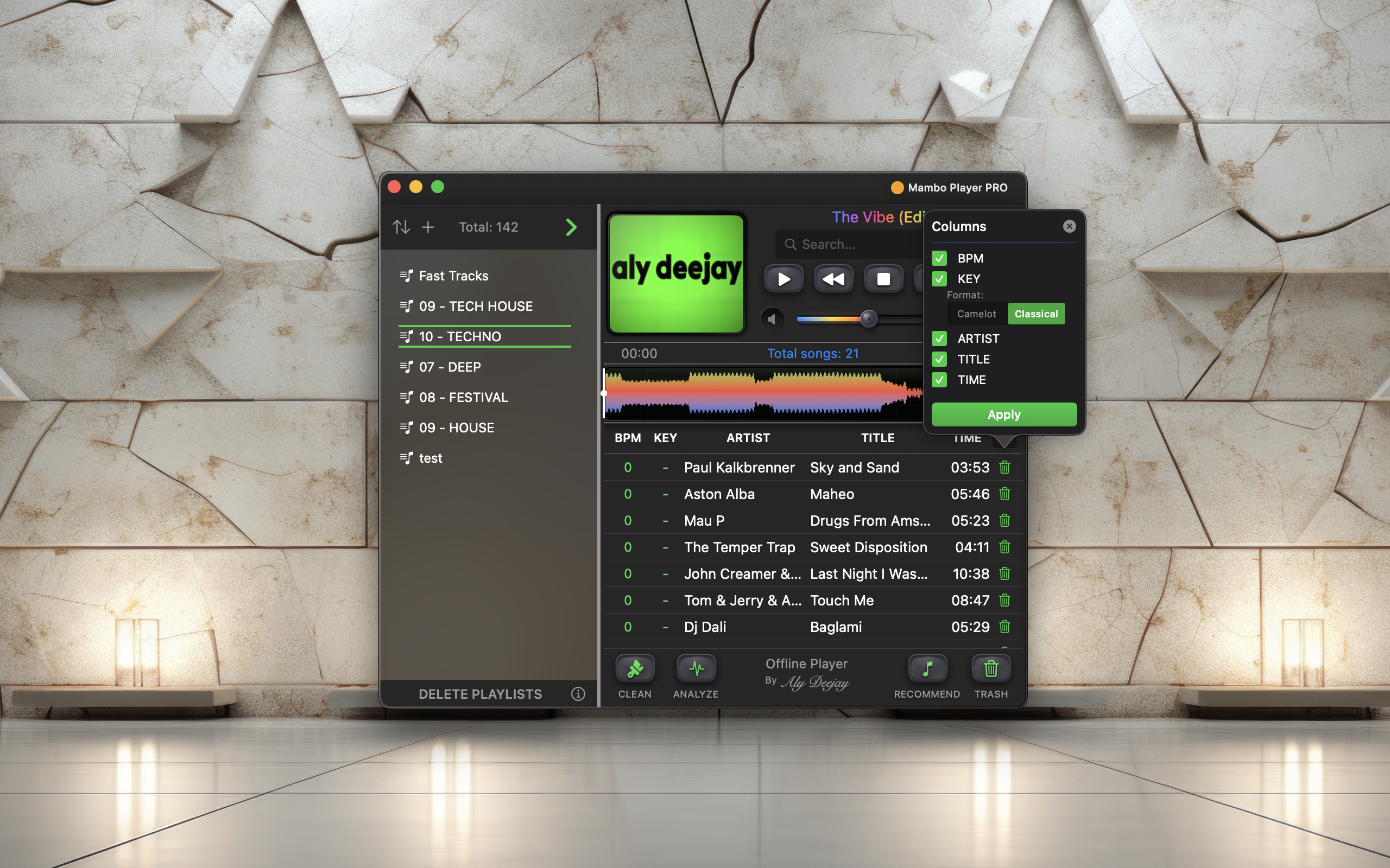 6 in 1 pacchetto DJ per Mac - Master 50 tracce contemporaneamente, rilevamento BPM, tutto offline media 3