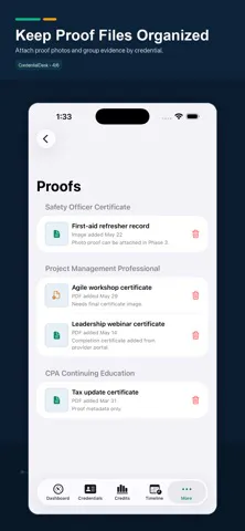 CredentialDesk: CE Tracker gallery image
