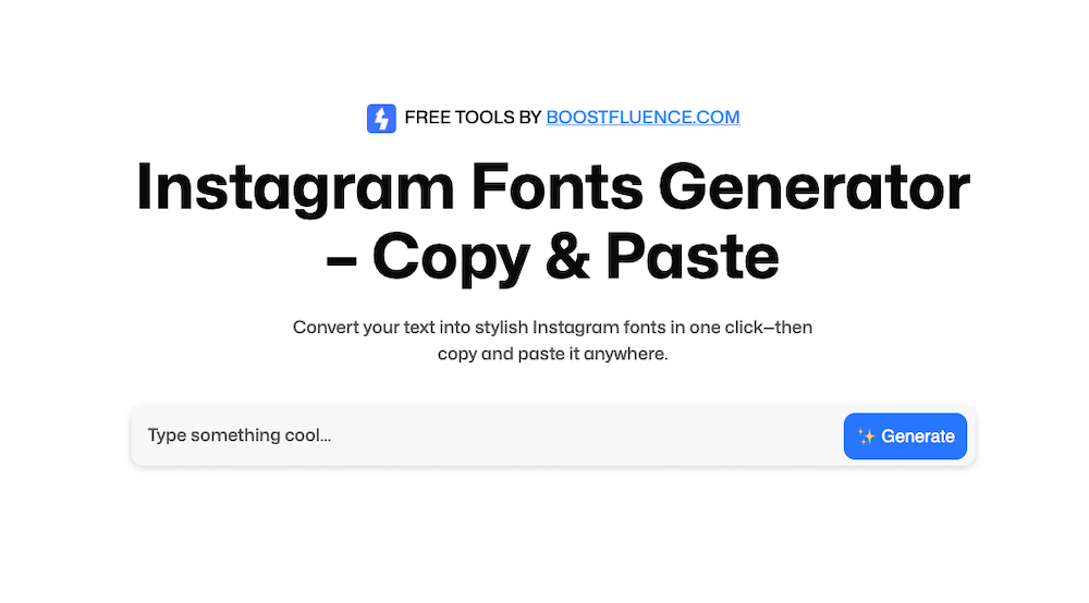 Generador de fuentes de Instagram - Genere fuentes únicas para su bio y publicaciones de Instagram media 3