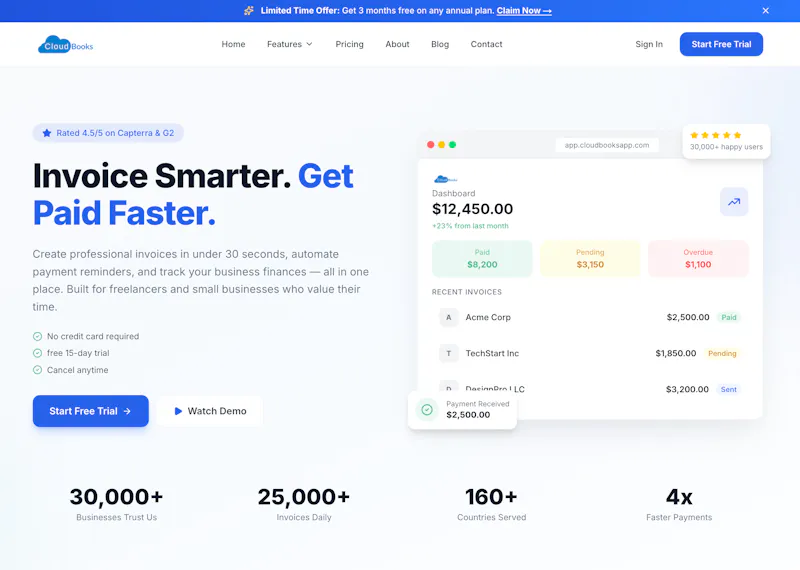 CloudBooks screenshot 1