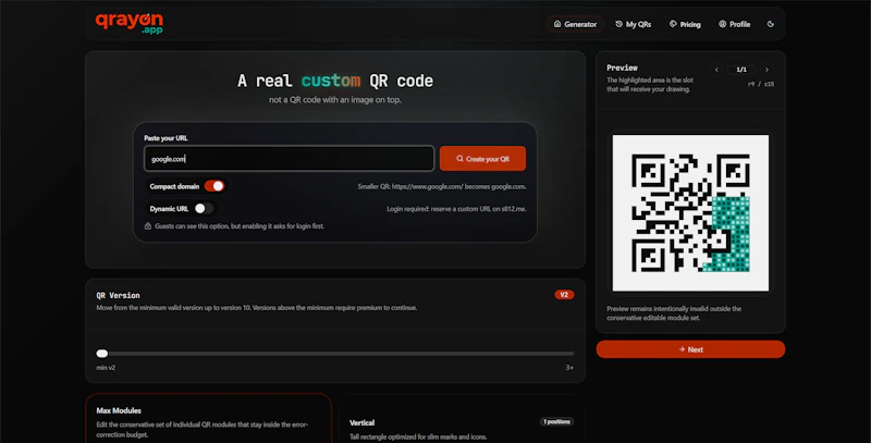 Qrayon screenshot 3