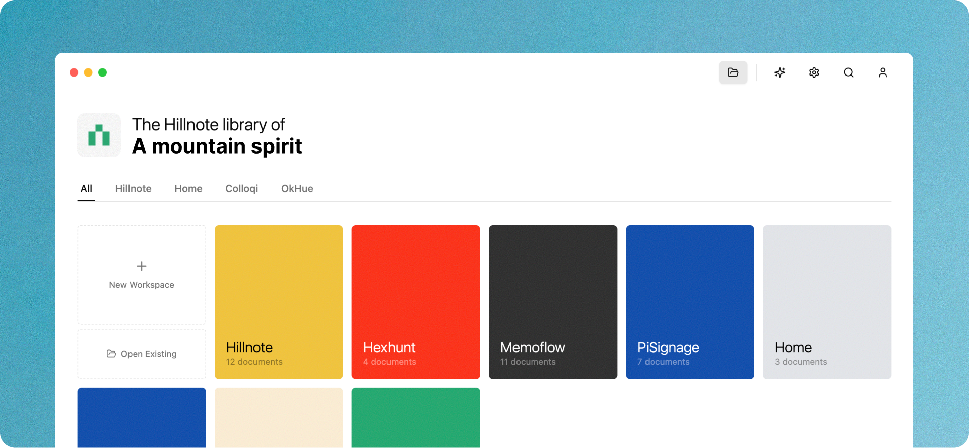 Hillnote - Main product screenshot demonstrating key features and user interface