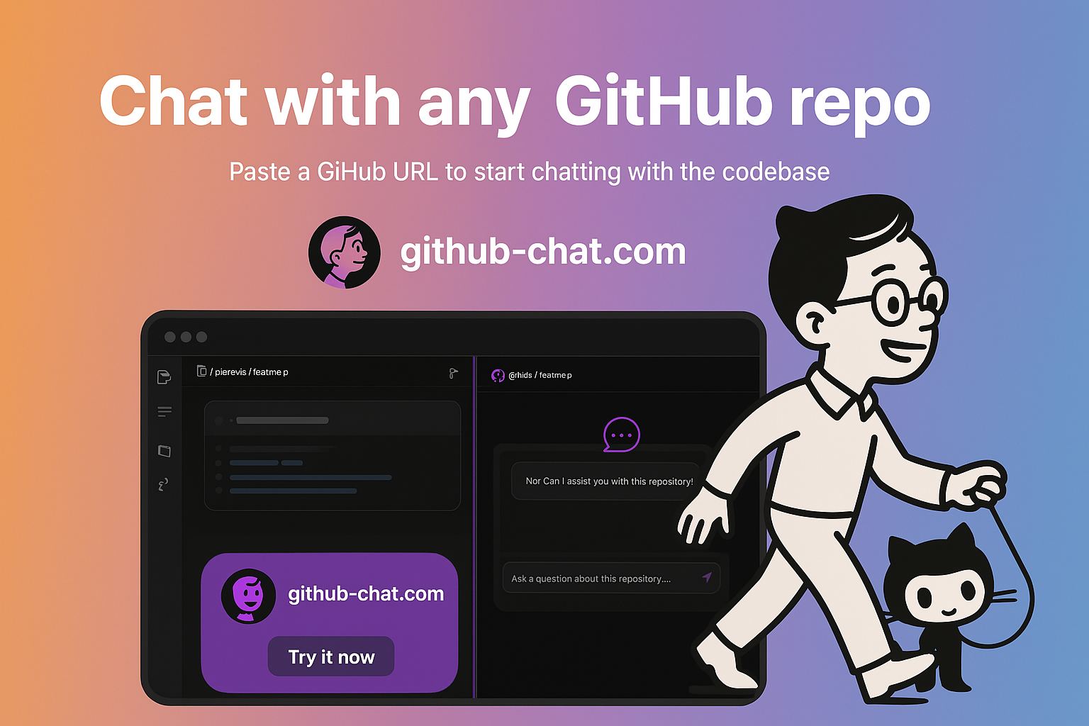 Github चैट media 6