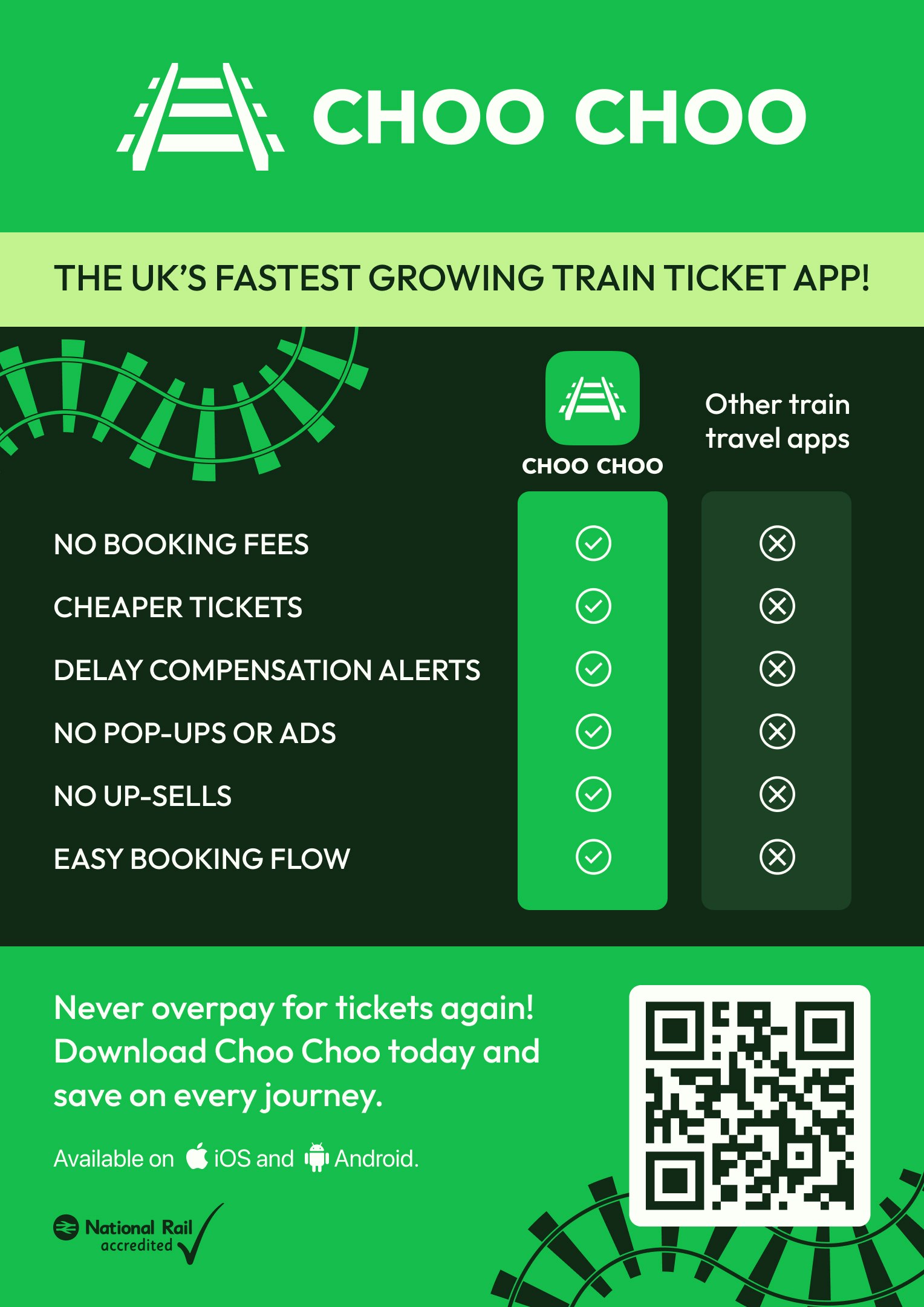 Choo Choo - Screenshot 3 showing product features and functionality