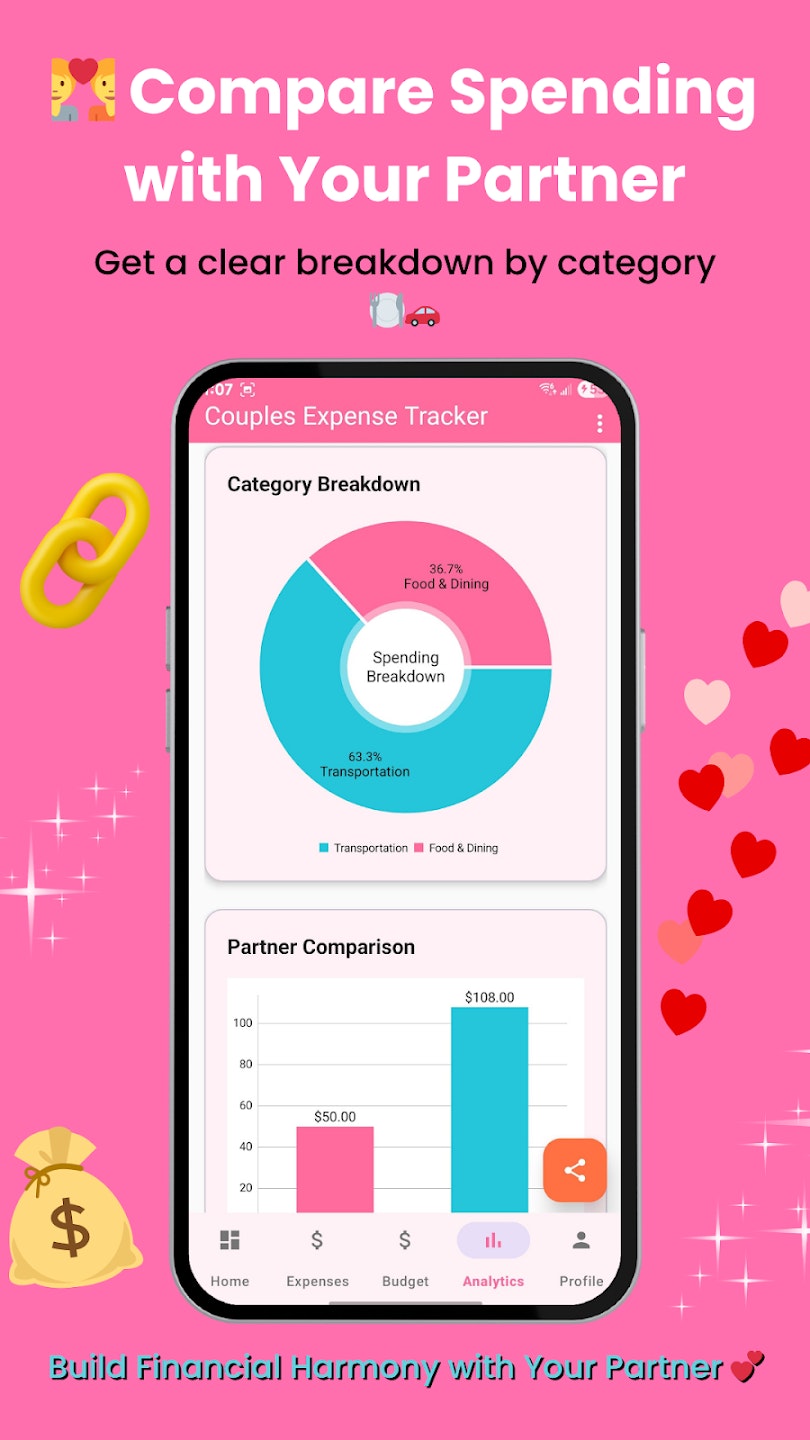 Couples Expense Budget Tracker - Screenshot 4 preview