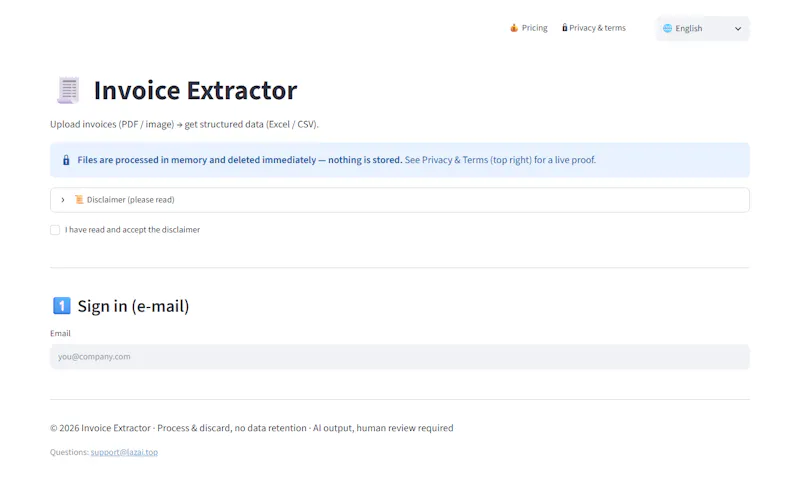LazaiExtractor screenshot 1