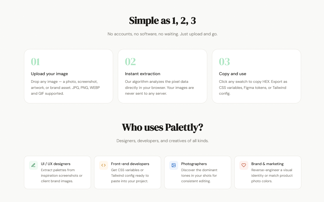 Palettly gallery image
