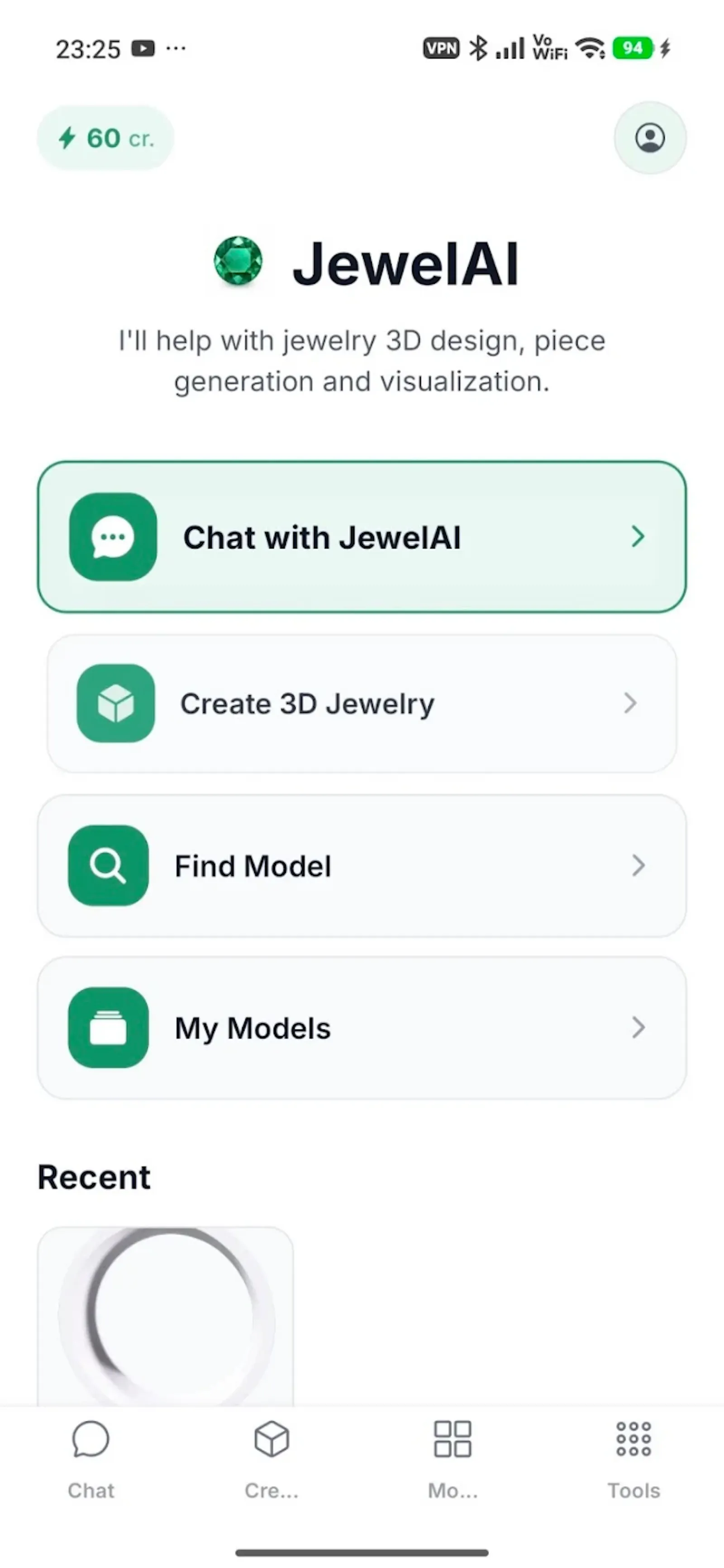 Jewel AI screenshot 2
