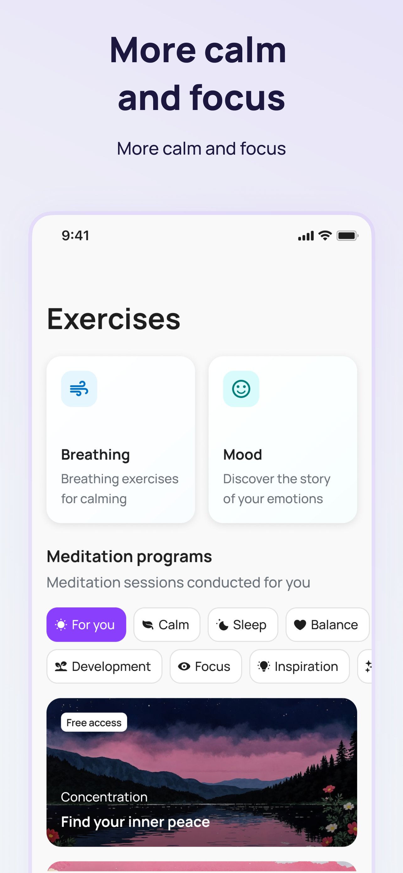 Stressless App gallery image