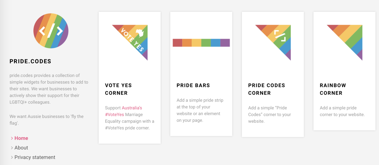 PRIDE.CODES gallery image