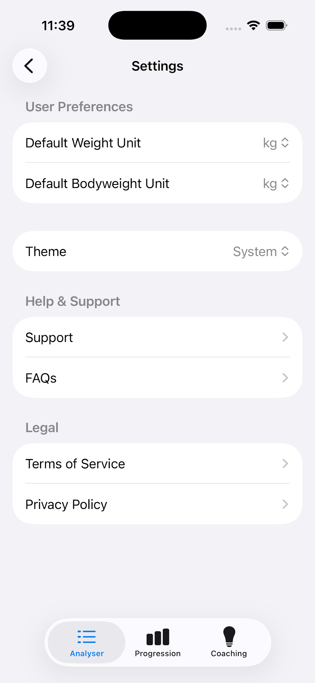 LiftCal gallery image