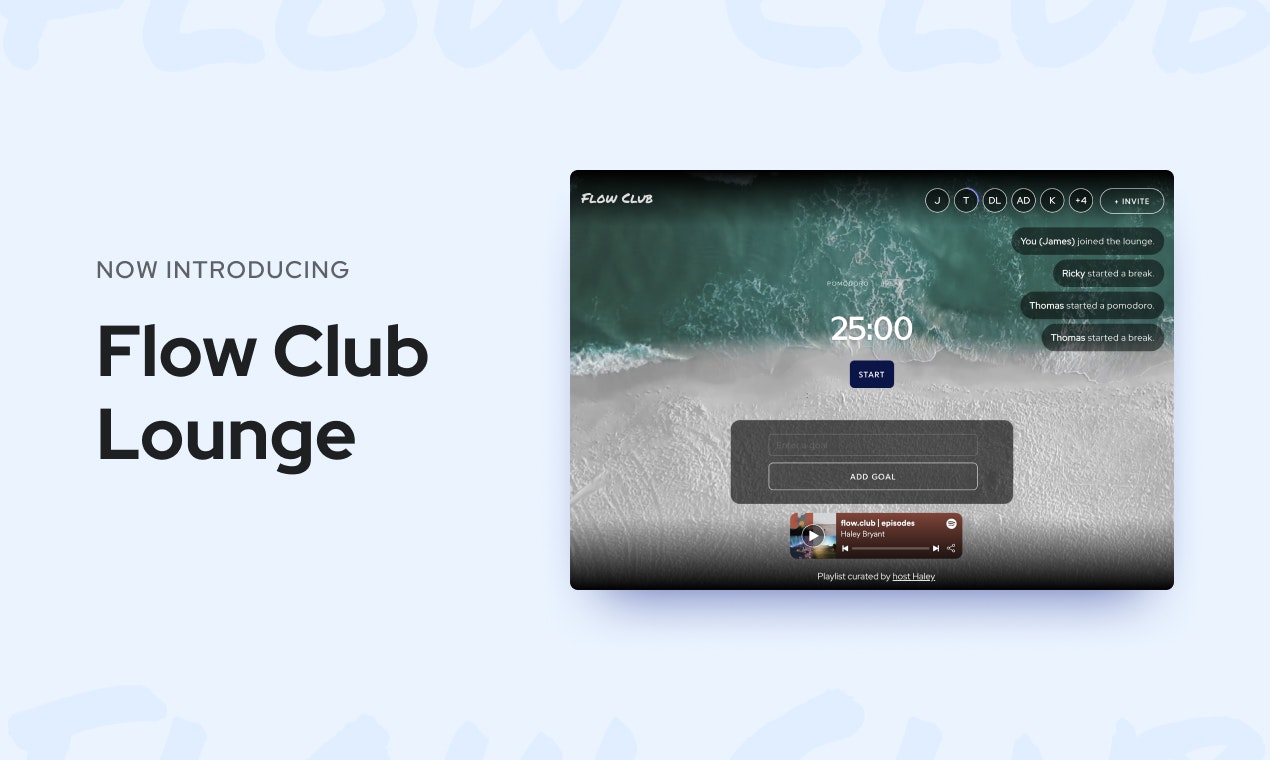 Flow Club Lounge - Boost uw focus en motivatie met sociale verantwoordelijkheid media 1