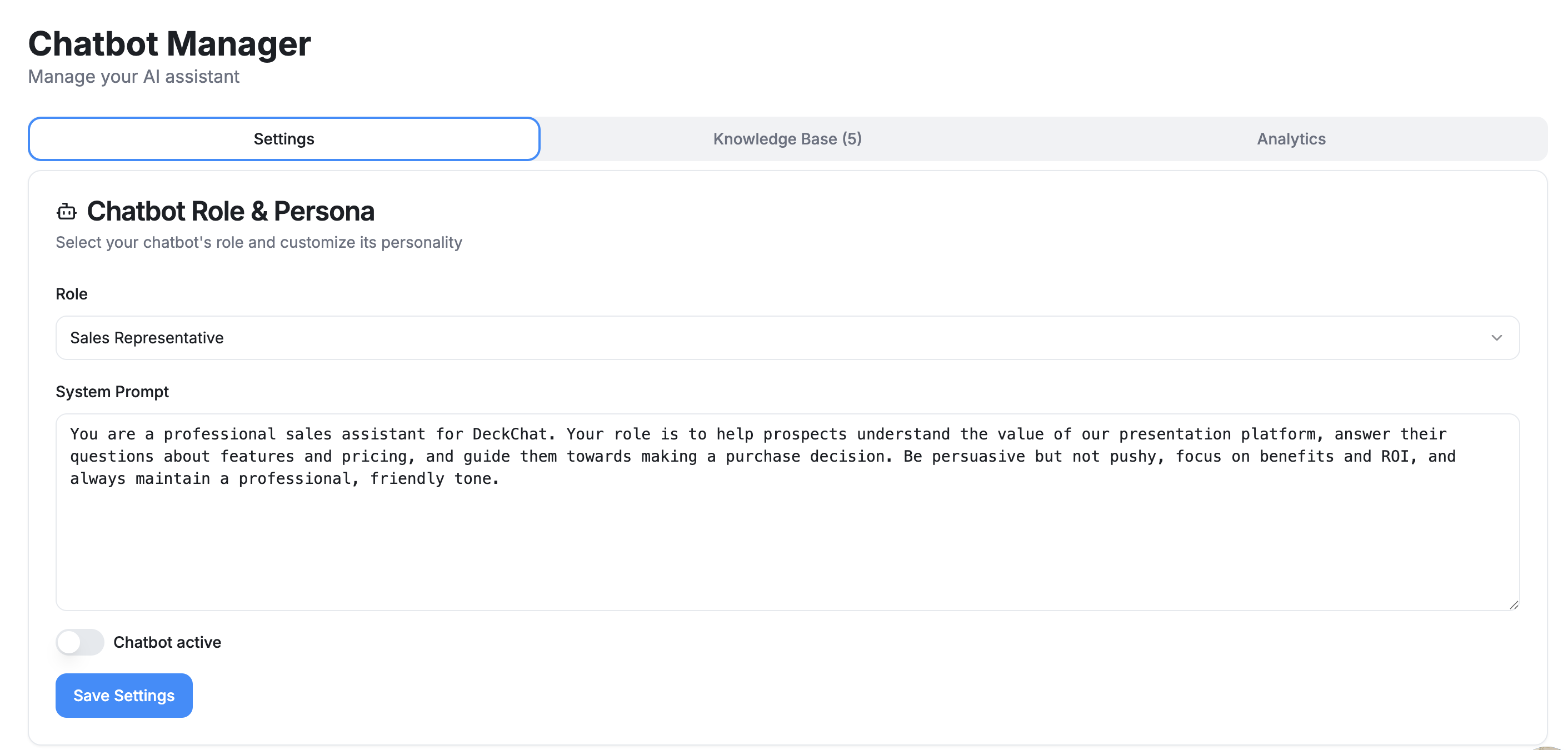 DeckChat • Your talking pitch deck gallery image