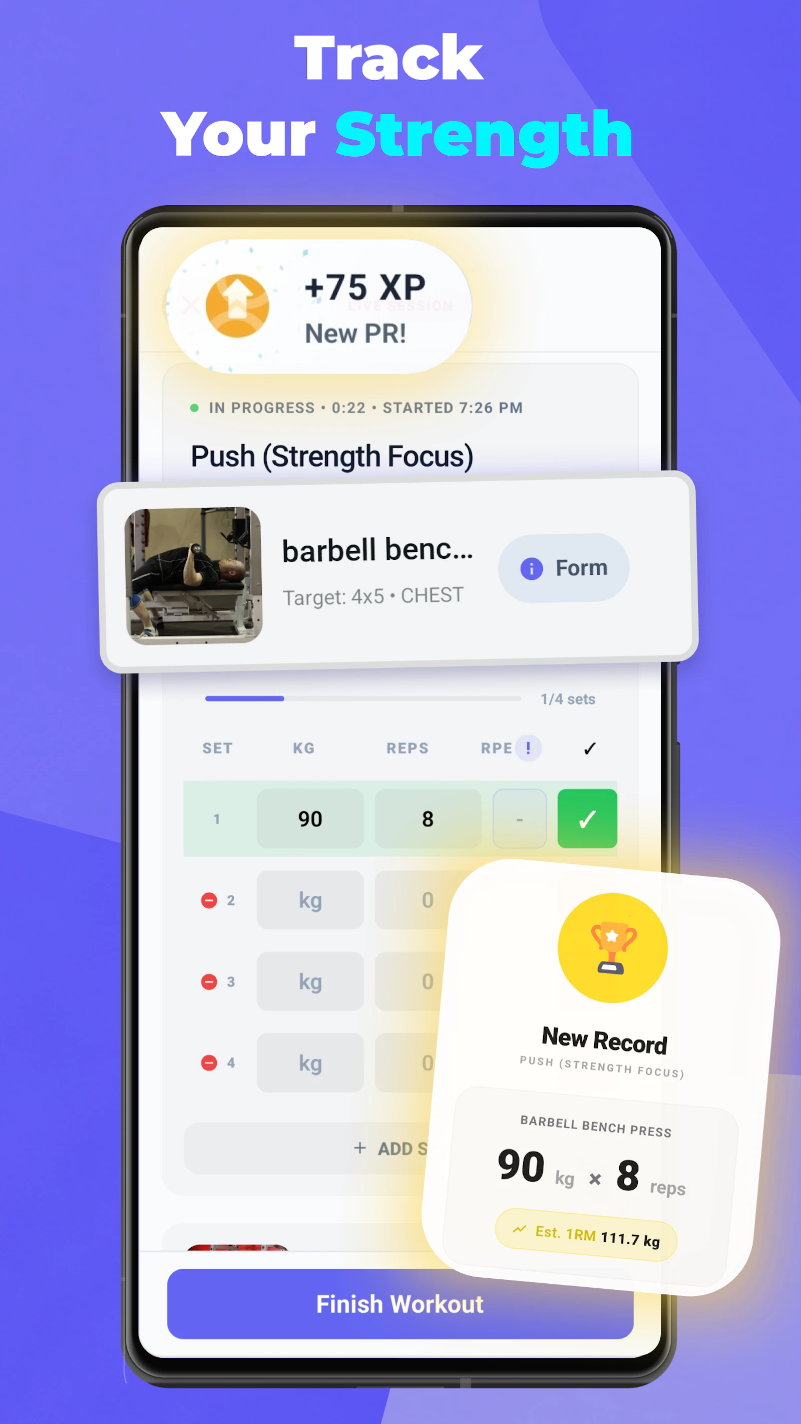 Gymology - Workout & Calorie screenshot 2