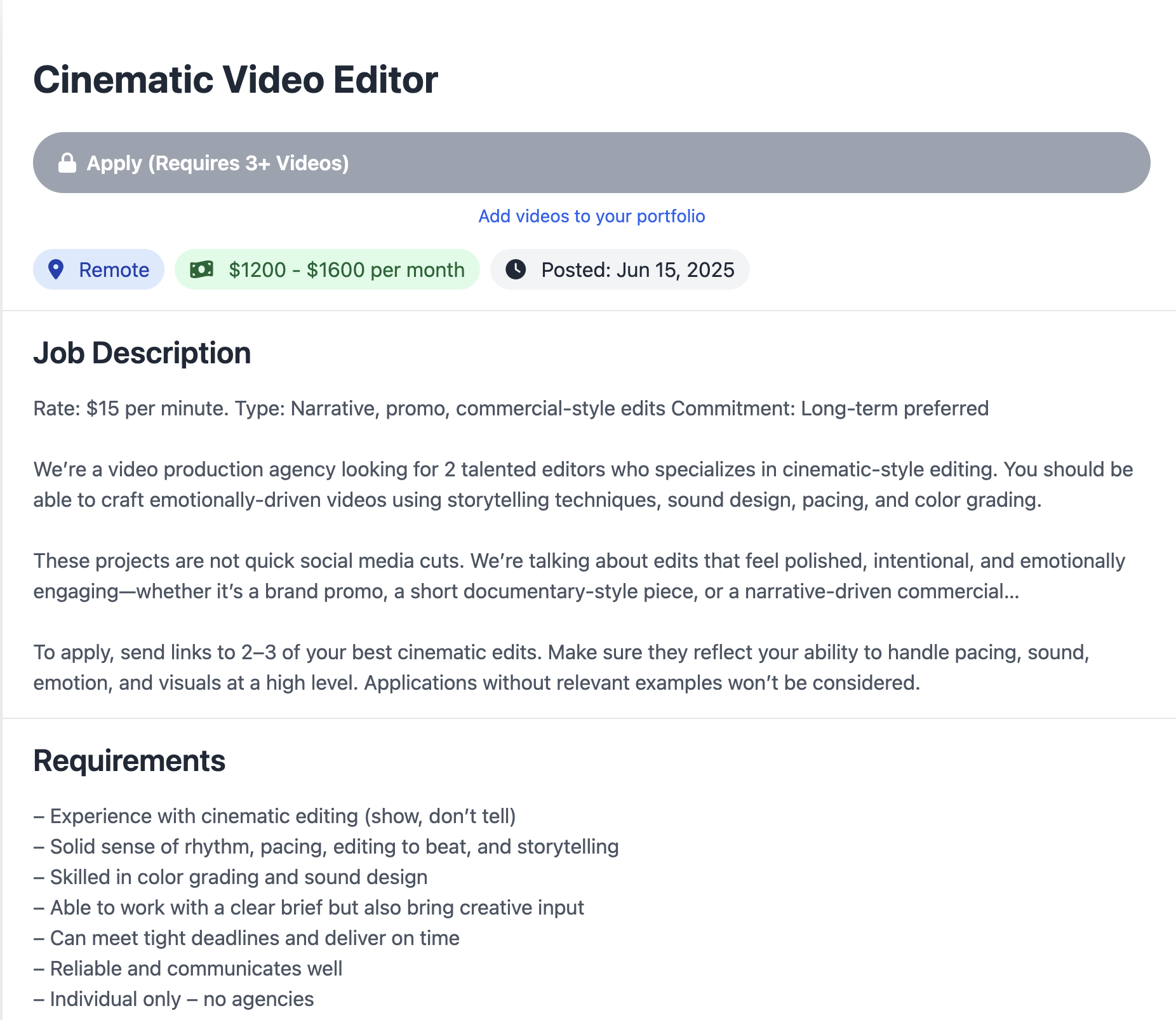 Videiro gallery image