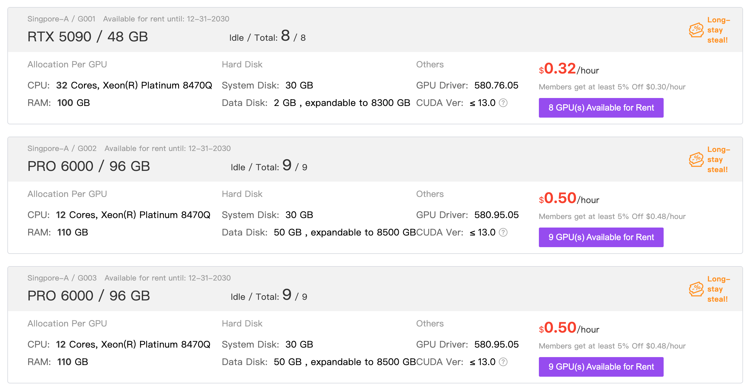 GPUhub Computing Power Cloud gallery image