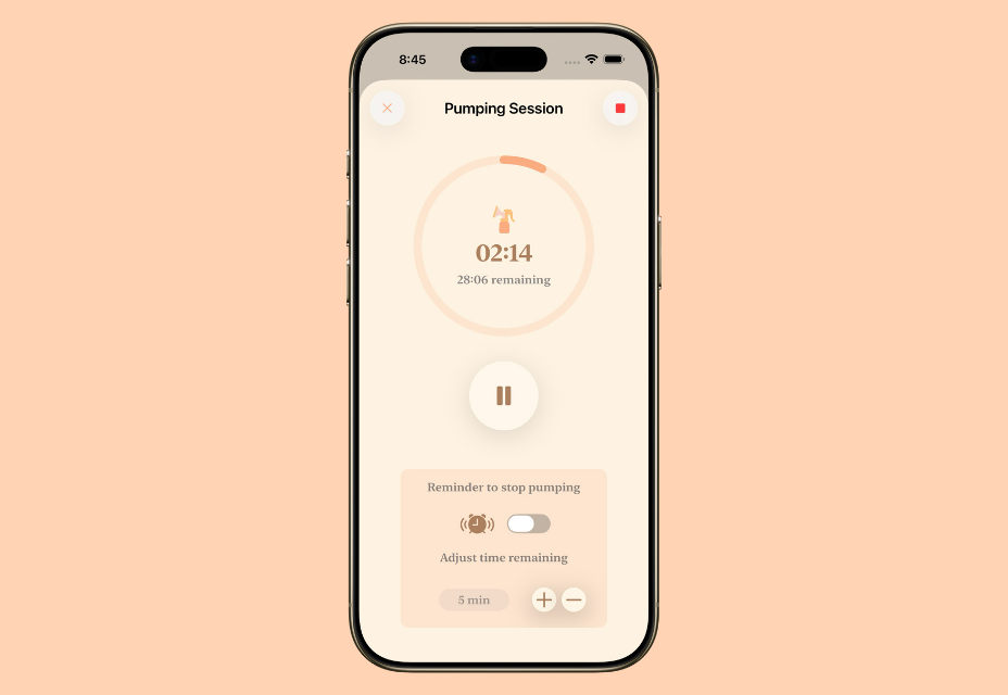Diario del latte: alimentazione del bambino - App APP AMPION per il viaggio di alimentazione per bambini per nuovi genitori media 6
