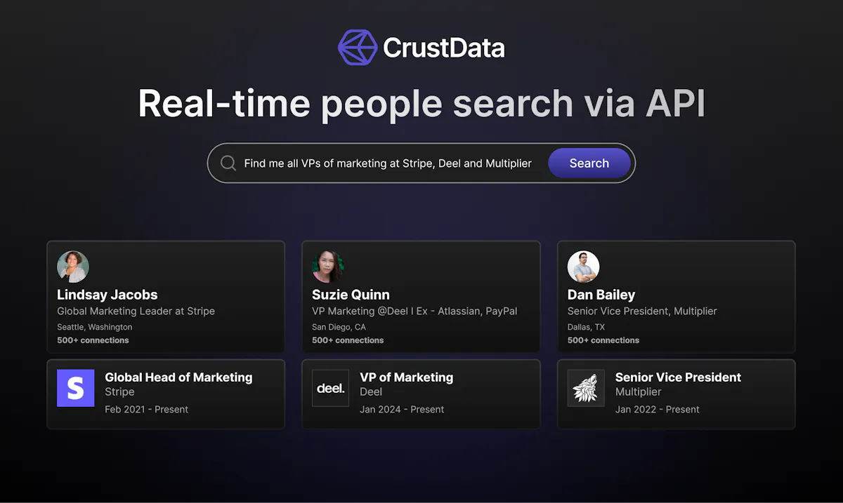 Crustdata