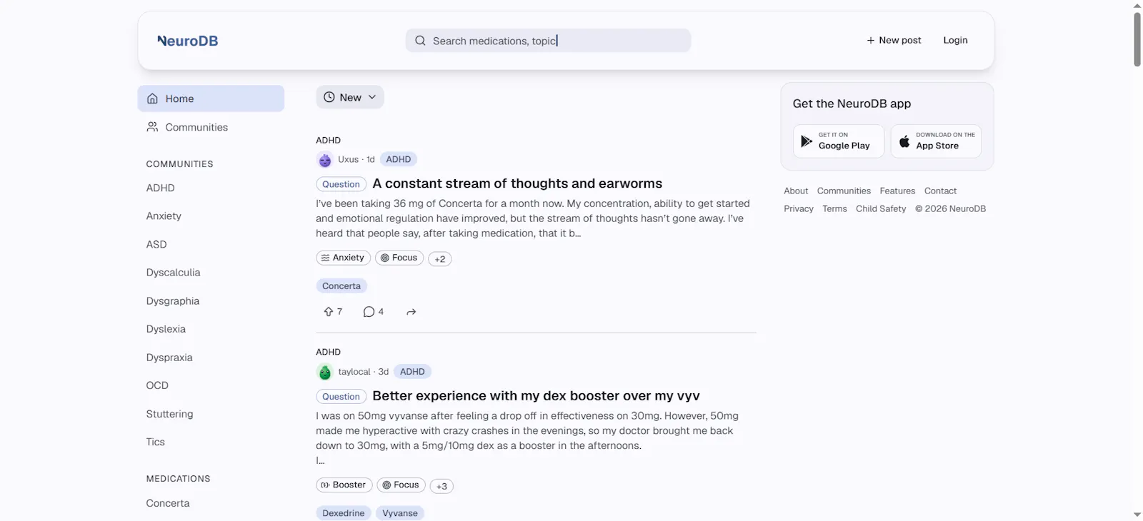 NeuroDB screenshot 2