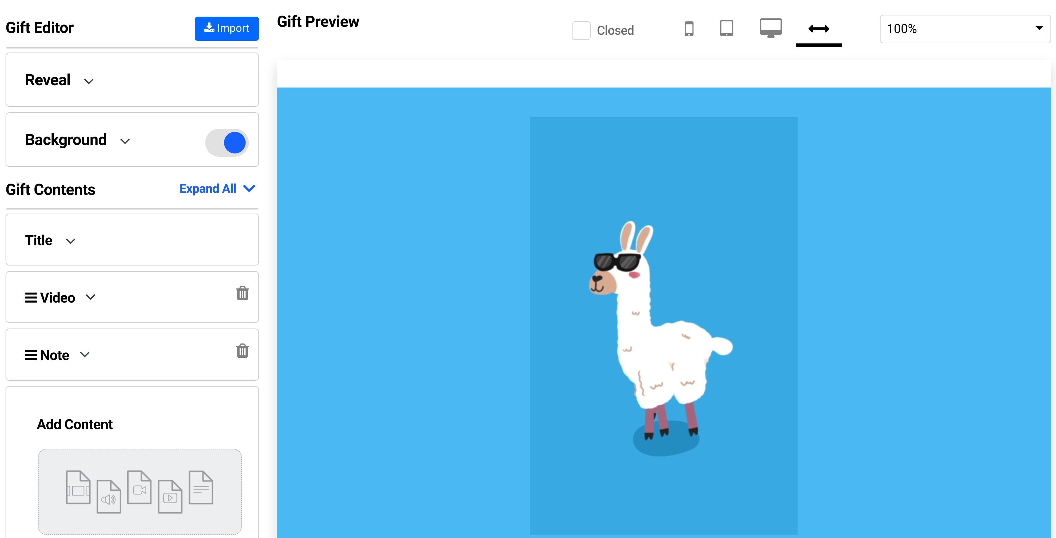 eGreeting Card Site Builder gallery image