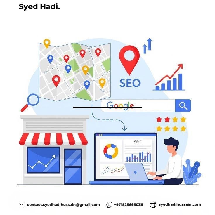 Local SEO Services in the United States - Product Hunt launch logo and brand identity