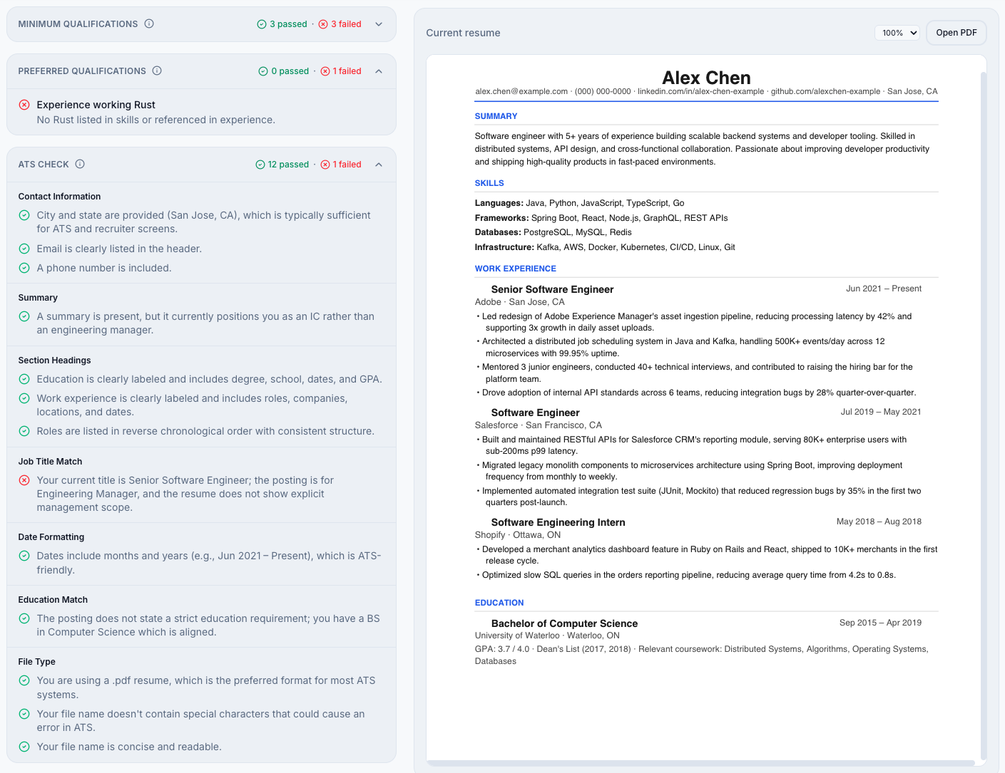 Resume Pass gallery image
