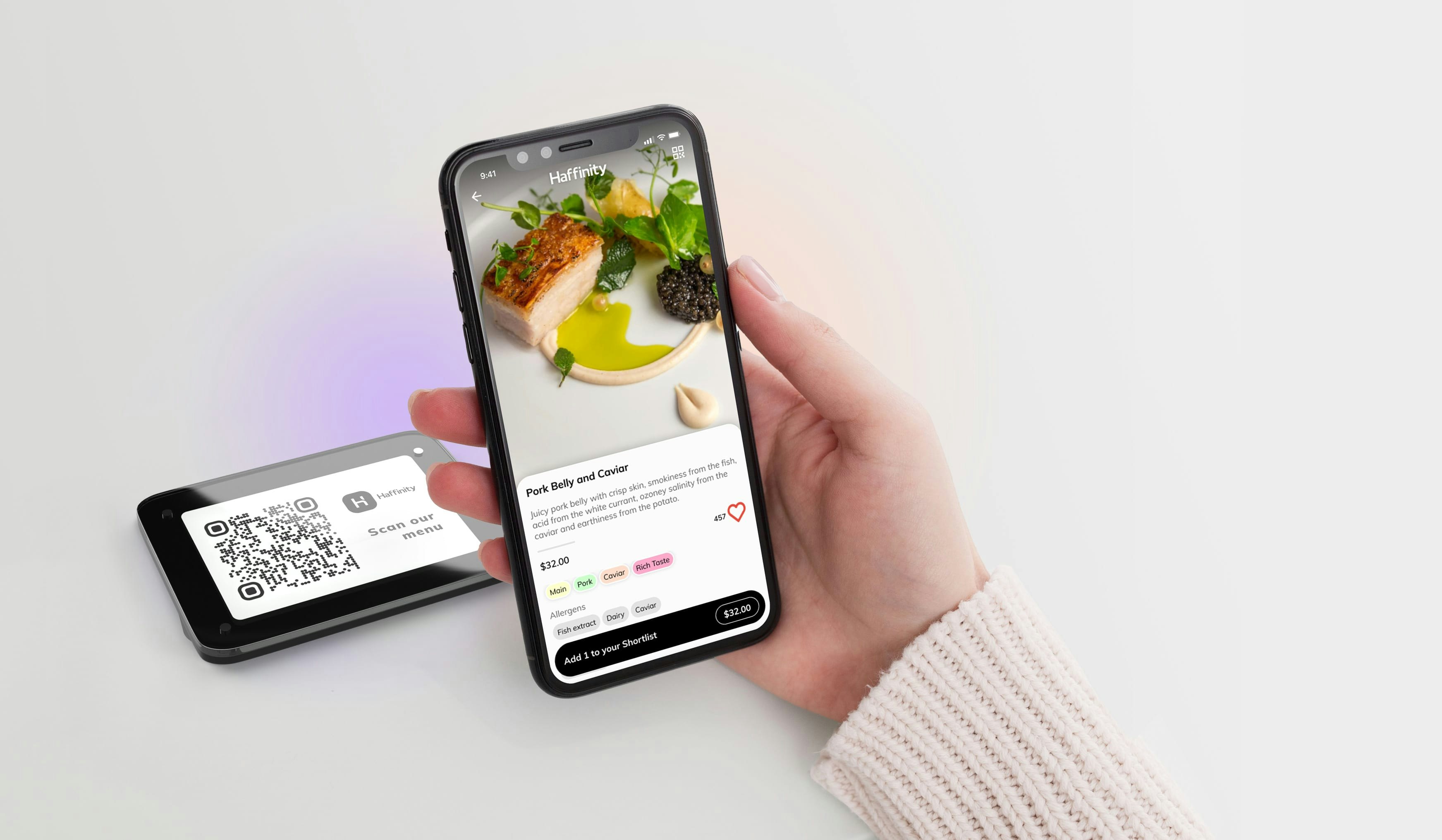 Haffinity - Ein digitales Menü zur Verbesserung der Experie der Kunden Medien 3