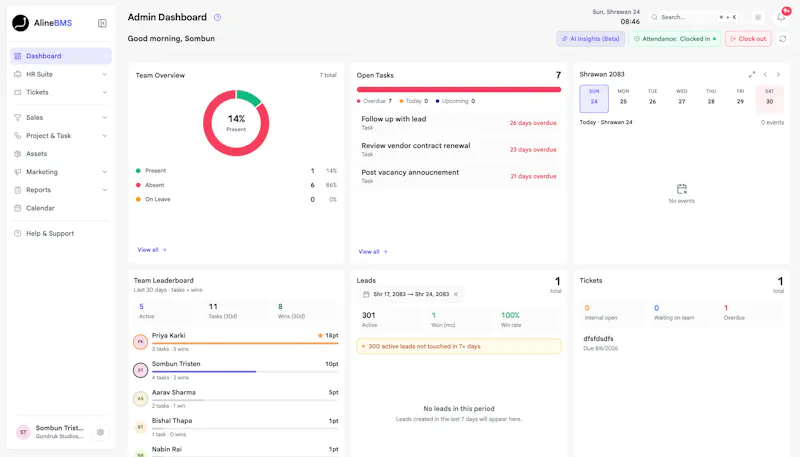 AlineBMS screenshot 3