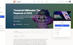 Google Threshold Millionaire media 3