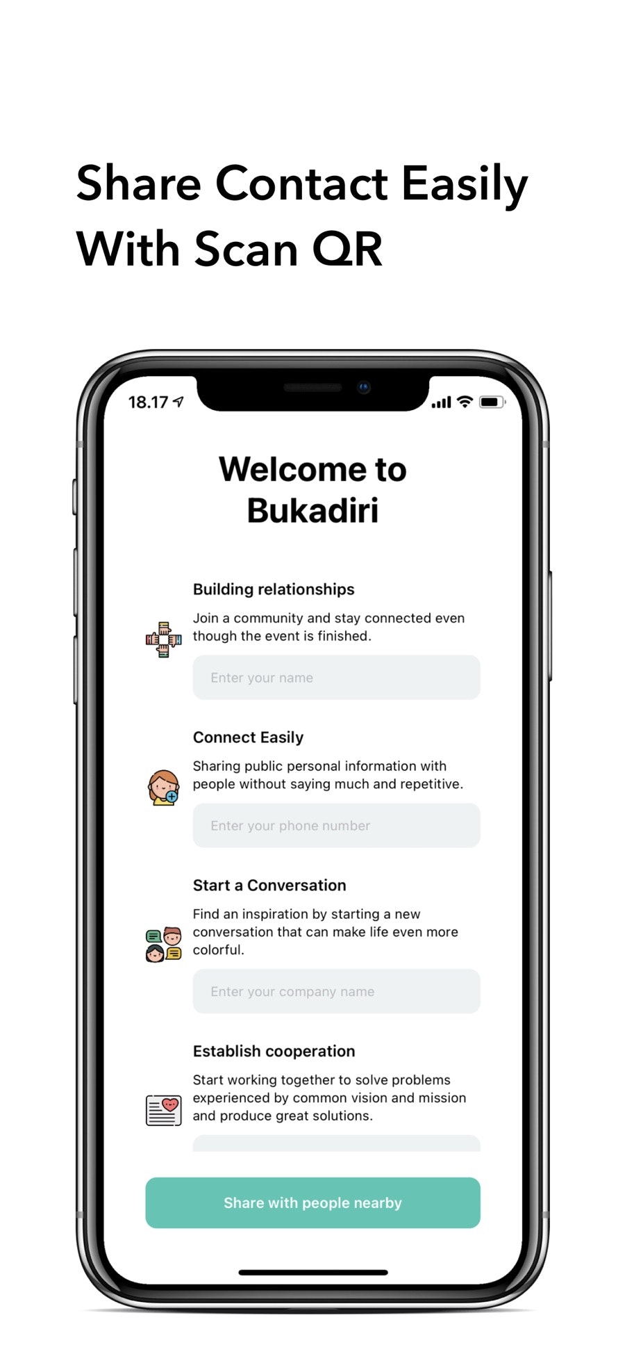 Bukadiri: Share Contact Easily gallery image