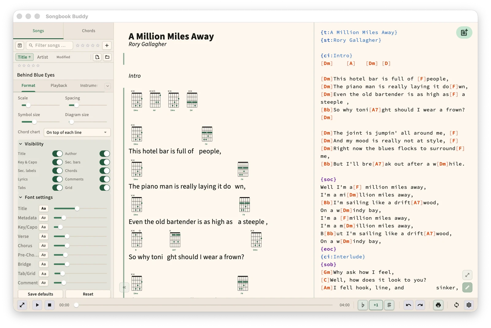 Songbook Buddy screenshot 12
