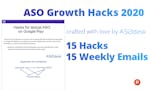 ASO Growth Hacks 2020 (by ASOdesk) image