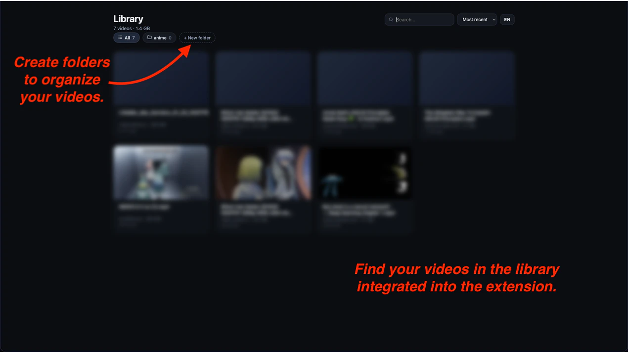 Videoff — detect & archive web videos product