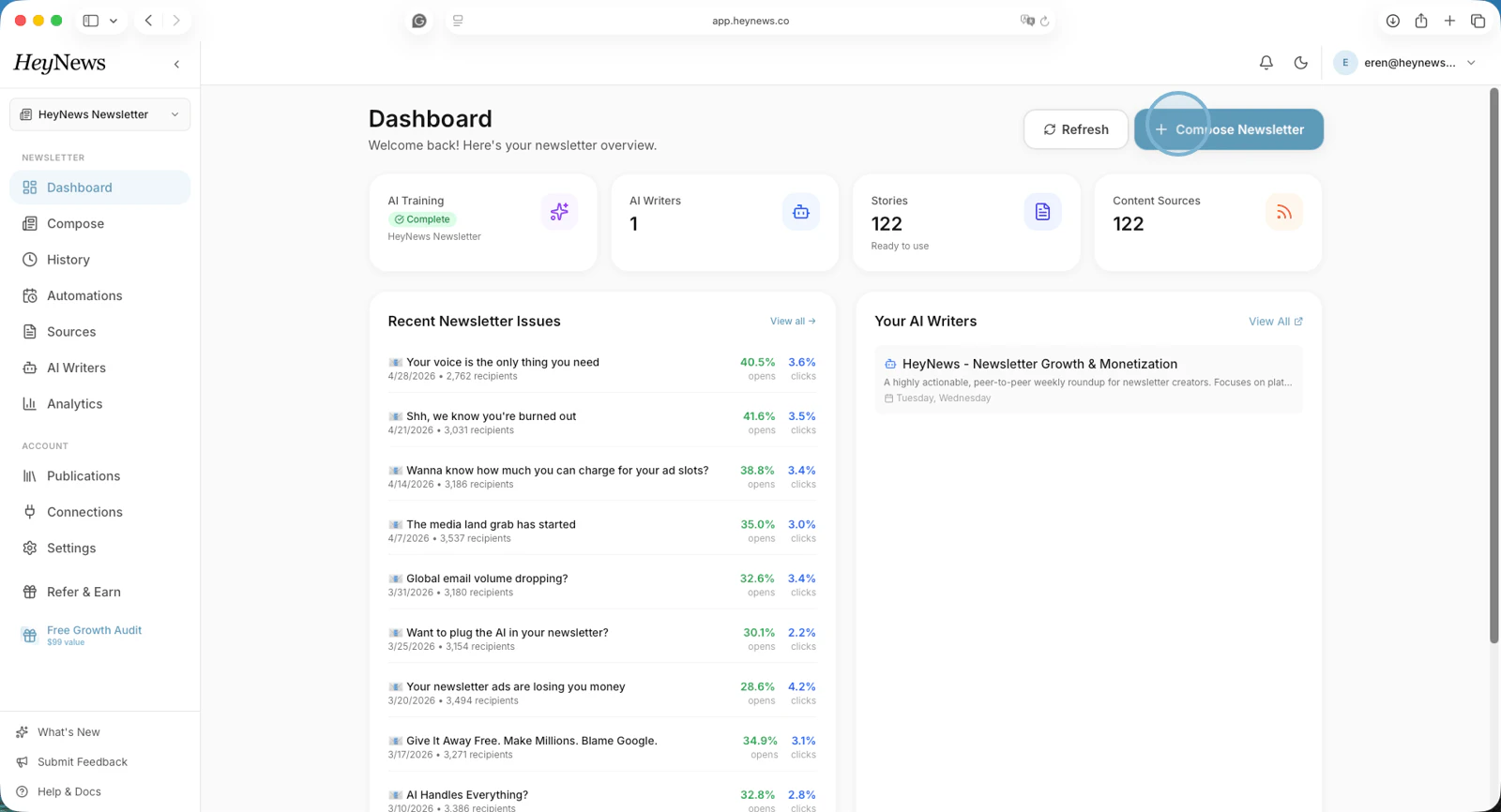 HeyNews screenshot 3