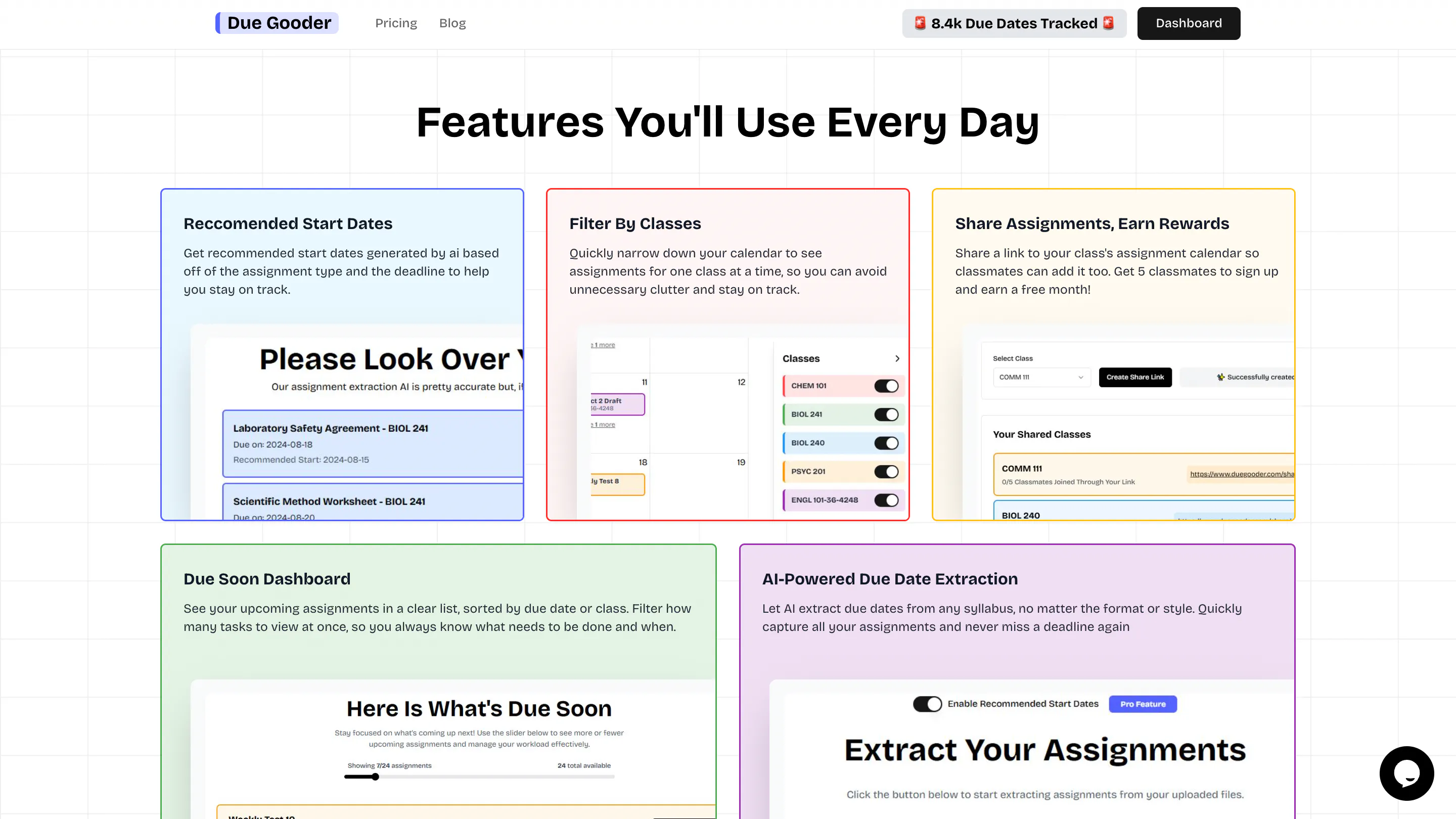 Duegooder: Turn your syllabus due dates into a calendar, instantly ...