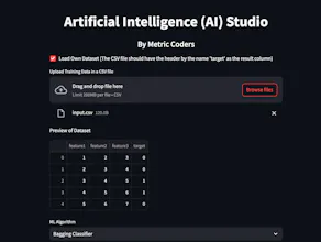Artificial Intelligence (AI) Studio gallery image