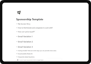 Sponsorship Guide + Free Media Kit gallery image