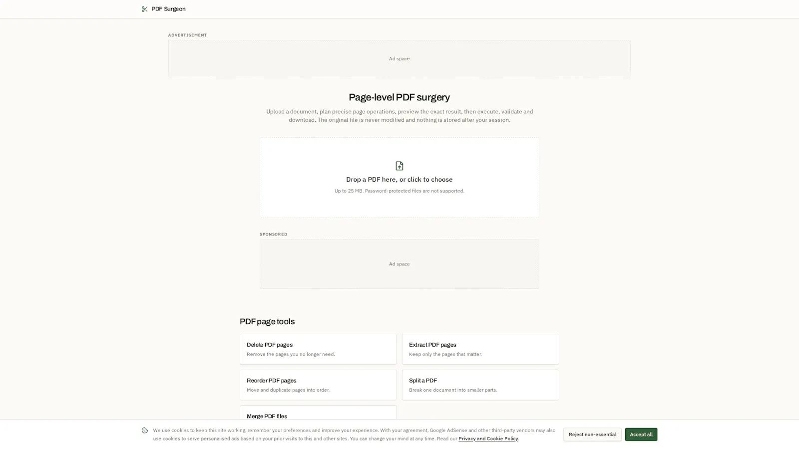 PDF Surgeon⁠ screenshot 1